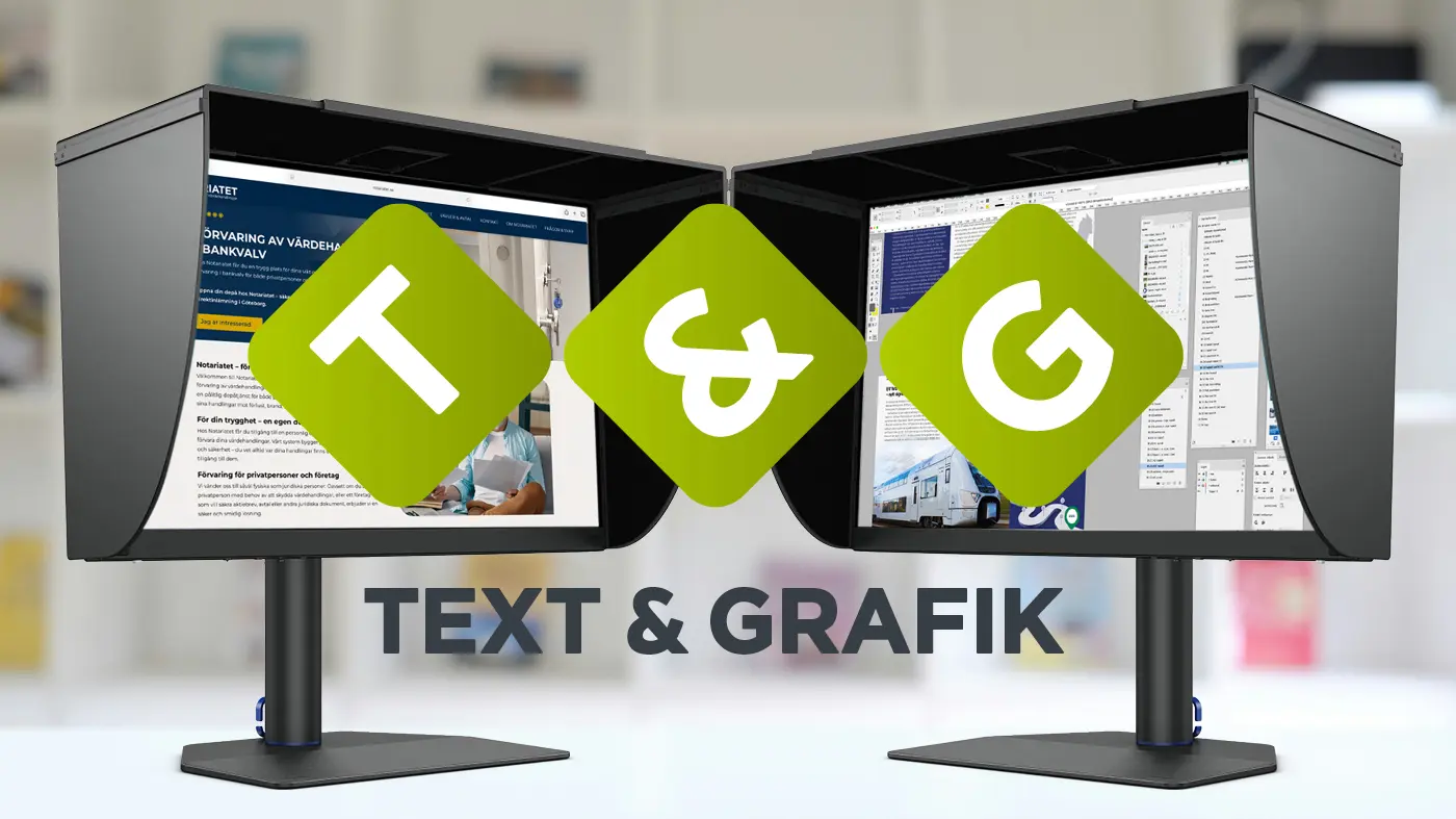 Produktionsbyrå Göteborg, webb- och designbyrå - Text & Grafik